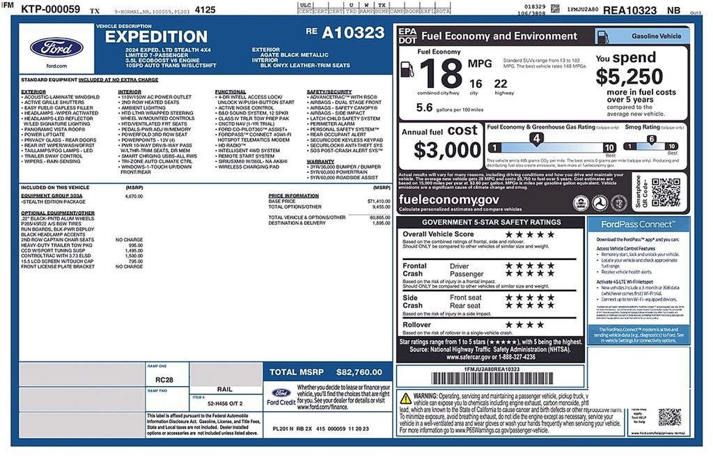 2024 Ford EXPEDITION Base