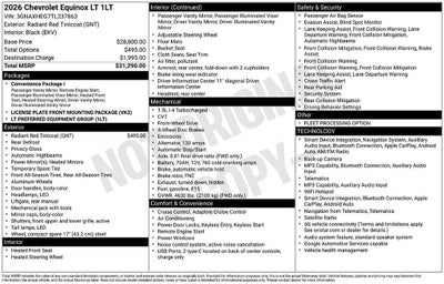 2026 Chevrolet Equinox LT