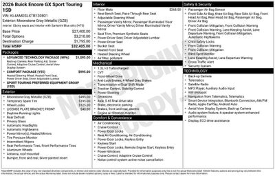 2026 Buick Encore GX Sport Touring