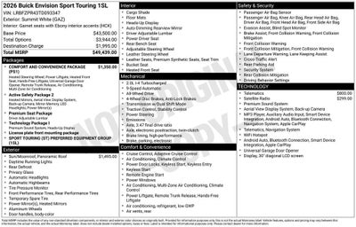 2026 Buick Envision Sport Touring